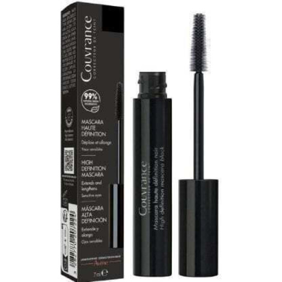 Avene - Mascara Haute Definition Μαύρη Μάσκαρα Υψηλής Ακρίβειας Couvrance - 7ml
