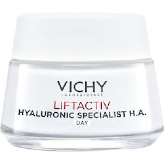 Vichy - Liftactiv Hyaluronic Specialist H.A Αντιρυτιδική Κρέμα Προσώπουμε Υαλουρονικό Οξύ για Κανονικές - Μικτές Επιδερμίδες - 50ml
