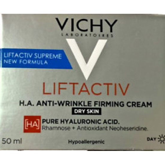 Vichy - Liftactiv Hyaluronic Specialist H.A Day Cream Αντιρυτιδική, Συσφικτική Κρέμα με Καθαρό Υαλουρονικό Οξύ για Ξηρές- Πολύ Ξηρές Επιδερμίδες - 50ml