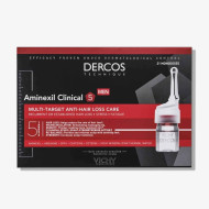 Vichy - Dercos Aminexil Clinical 5 Men Αμπούλες για Τριχόπτωση Ανδρών - 21x6ml