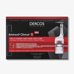 Vichy - Dercos Aminexil Clinical 5 Men Αμπούλες για Τριχόπτωση Ανδρών - 21x6ml