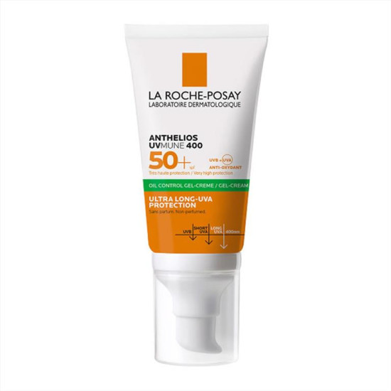 La Roche-Posay - Anthelios UVMune400 Oil Control Gel - Cream Αντηλιακή κρέμα προσώπου SPF50+ - 50ml