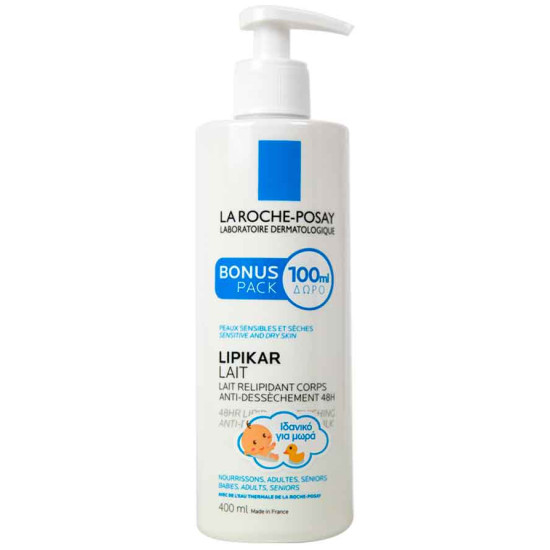 La Roche-Posay - Lipikar Lait Γαλάκτωμα σώματος κατά της ξηρότητας - 400ml