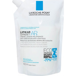 La Roche Posay - Lipikar Syndet Refill AP+, Κρεμώδες Αφρόλουτρο Για Το Ξηρό Δέρμα Με Τάση Ατοπίας - 400ml