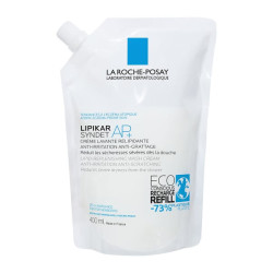 La Roche Posay - Lipikar Syndet Refill AP+, Κρεμώδες Αφρόλουτρο Για Το Ξηρό Δέρμα Με Τάση Ατοπίας Ανταλλακτικό - 400ml