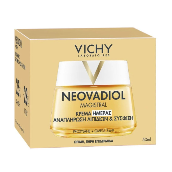 Vichy - Neovadiol Magistral Κρέμα ημέρας για Μετά την Εμμηνόπαυση για Αναπλήρωση Λιπιδίων & Σύσφιξη προσώπου - 50ml