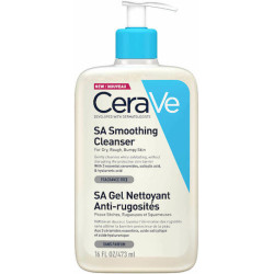 CeraVe - SA Smoothing Cleanser Τζελ Kαθαρισμού & Aπολέπισης της Ξηρής Επιδερμίδας - 473ml
