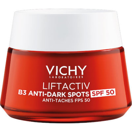 Vichy - Liftactiv B3 Anti-Dark Spots 48ωρη Κρέμα Προσώπου Ημέρας με SPF50 για Ενυδάτωση & Ατέλειες - 50ml