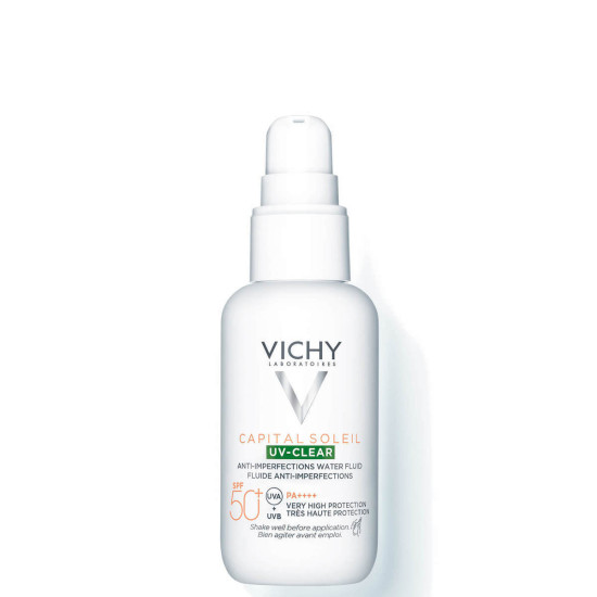Vichy - Capital Soleil UV-Clear Αντηλιακή Λοσιόν Προσώπου SPF50 - 40ml