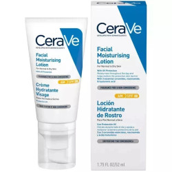 CeraVe - Facial Moisturising Ενυδατική Λοσιόν Προσώπου Ημέρας με SPF30 για Κανονικές/Μικτές Επιδερμίδες - 52ml