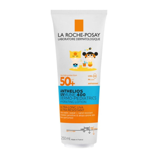 La Roche Posay - Anthelios UVMUNE 400 Dermo-Pediatrics Hydrating Lotion SPF50+ Αντηλιακό γαλάκτωμα για παιδιά κατάλληλο και για δέρμα με τάση ατοπίας - 250ml