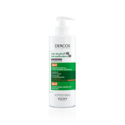 Vichy - Dercos Anti-Dandruff  2in1 Conditioning Shampoo Σαμπουάν και Κρέμα μαλλιών με Εμπλουτισμένη Σύνθεση για Καταπολέμηση της Πιτυρίδας και Βαθιά Περιποίηση της Τρίχας - 390ml