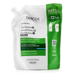 Vichy - Dercos Anti-Dandruff  DS Normal to Oily Hair Refill Αντιπιτυριδικό Σαμπουάν για Κανονικά & Λιπαρά Μαλλιά Ανταλλακτικό - 390ml