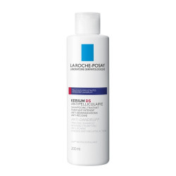 La Roche Posay - Kerium DS Anti-Dandruff Shampoo Σαμπουάν Εντατικής Μικροαπολέπισης Κατά της Πιτυρίδας - 200ml