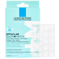 La Roche Posay - Effaclar Duo + M Patch  Αυτοκόλλητα Επιθέματα Πολλαπλών Δράσεων Κατά των Ατελειών - 22 τεμάχια