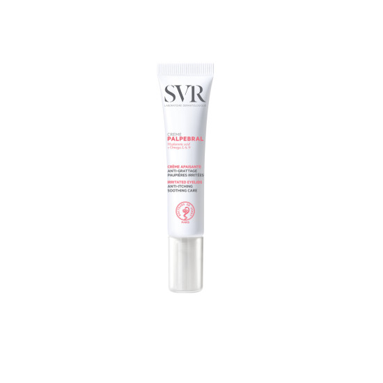 SVR - Palpebral Irritated Eyelids Cream Καταπραϋντική Κρέμα Ματιών & Βλεφάρων για Ερεθισμούς & Κνησμό - 15ml