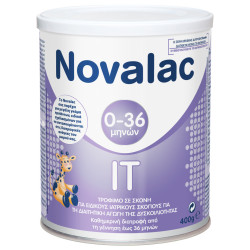 Novalac - IT Γάλα σε σκόνη για την αντιμετώπιση της δυσκοιλιότητας από τη γέννηση έως 36 μηνών - 400gr