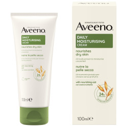 Aveeno - Daily Moisturising Cream Κρέμα Καθημερινής Ενυδάτωσης για την Ξηρή Επιδερμίδα - 100ml