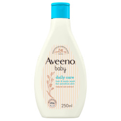 Aveeno - Baby Daily Care Υγρό Καθαρισμού Σώματος & Μαλλιών - 250ml