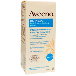 Aveeno - Dermexa Fast & Long Lasting Itch Relief Balm Βάλσαμο Για Γρήγορη Ανακούφιση Από Τον Κνησμό Που Διαρκεί - 75ml