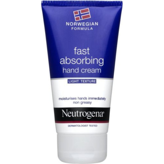 Neutrogena - Fast Absorbing Hand Cream Non-Greasy Ενυδατική Κρέμα Χεριών Ταχείας Απορρόφησης - 75ml