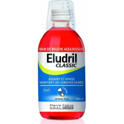 Eludril - Classic Στοματικό διάλυμα με χλωρεξιδίνη 0,10% και χλωροβουτανόλη 0.5% - 500 ml