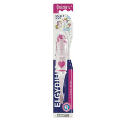 Elgydium - Kids Unicorn Παιδική Oδοντόβουρτσα σε Σχήμα Μονόκερου για Ηλικίες 2 έως 6 ετών - 1τμχ.