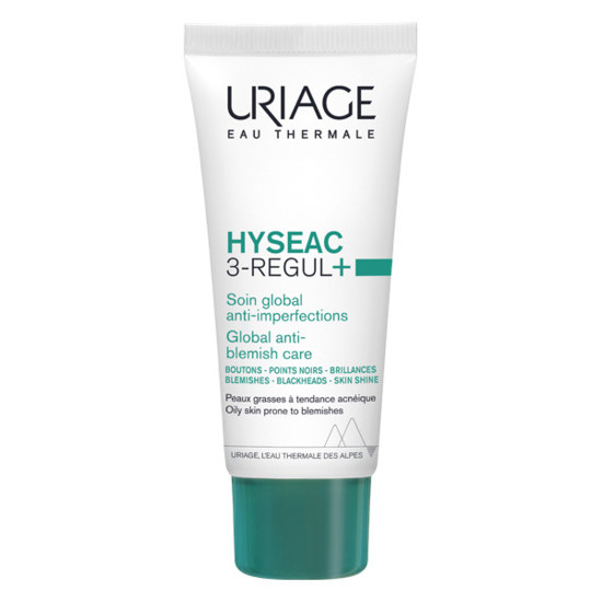 Uriage - Hyseac 3-Regul+ Global Anti-Blemish Care Κρέμα Προσώπου για Σημάδια & Ατέλειες - 40ml