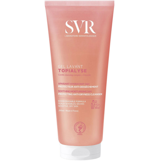 SVR - Topialyse Gel Lavant Τζελ Καθαρισμού Προσώπου & Σώματος για Ξηρό & Ευαίσθητο Δέρμα - 200ml