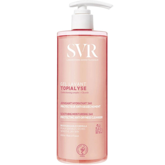 SVR - Topialyse Gel Lavant Τζελ Καθαρισμού Προσώπου & Σώματος για Ξηρό & Ευαίσθητο Δέρμα - 400ml