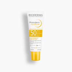 Bioderma - Photoderm Aquafluide SPF50+ Αντηλιακή προστασία με ανάλαφρη λεπτόρρευστη υφή για τέλειο ματ αποτέλεσμα - 40ml