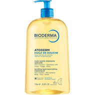 Bioderma - Atoderm Huile De Douche Λάδι καθαρισμού για το πολύ ξηρό, ατοπικο και ευαίσθητο δέρμα - 1lt
