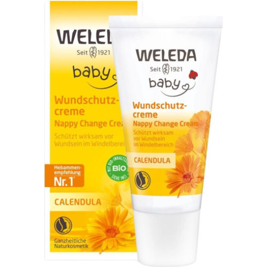 Weleda - Κρέμα Καλέντουλας για την αλλαγή Πάνας Babycreme - 75ml