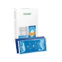Röwo - Cold and hot compresses Κομπρέσες κρυοθεραπείας - θερμοθεραπείας με velcro και ελαστική ταινία στερέωσης 12x29cm - 1τμχ