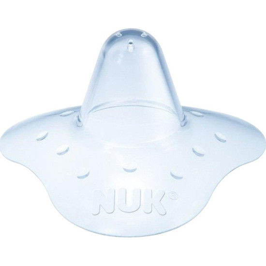 Nuk - Nipple Shields Ασπίδα Θηλής από Σιλικόνη Μεσαίο μέγεθος - 2τμχ