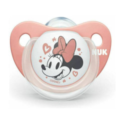 Nuk - Trendline Disney Minnie Mousse Ορθοδοντική Πιπίλα Σιλικόνης για 0-6 μηνών - 1τμχ