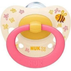 Nuk - Signature Πιπίλα σιλικόνης 6-18m για κορίτσια - 1 τμχ
