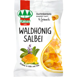 Medisei Kaiser - Waldhonig Καραμέλες για το Βήχα με Φασκόμηλο & Μέλι του Δάσους - 60gr