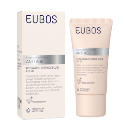 Eubos - Anti Age Hydrating Defence Fluid Spf30 Κρέμα ημέρας εντατικής φροντίδας με αντιηλιακή προστασία - 50ml