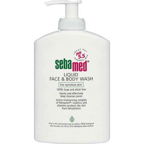 Sebamed - Liquid Face and Body Wash Υγρός Καθαρισμός Προσώπου & Σώματος - 300ml Sebamed - Liquid Face and Body Wash Υγρός Καθαρισμός Προσώπου & Σώματος - 300ml