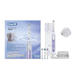 Oral-B - Genius 10000N Ηλεκτρική Οδοντόβουρτσα με Χρονομετρητή, Αισθητήρα Πίεσης & Θήκη Ταξιδίου
