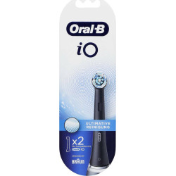 Oral-B - iO Ultimate Clean Ανταλλακτικές Κεφαλές Ηλεκτιρκής Οδοντόβουρτσας - 2Τμχ
