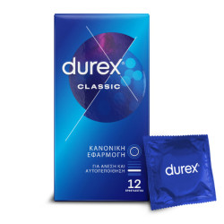 Durex - Προφυλακτικά Classic - 12τμχ