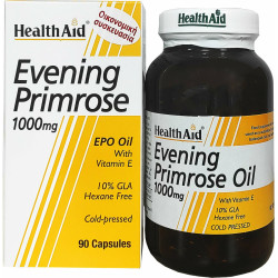 Health Aid - Evening Primrose Oil Συμπλήρωμα Διατροφής 1000mg - 90Caps