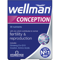 Vitabiotics - Wellman Conception Υποστήριξη ανδρικού αναπαραγωγικού - 30tabs