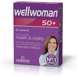 Vitabiotics - Wellwoman 50+ Πολυβιταμίνη για γυναίκες άνω των 50 ετών - 30 tabs