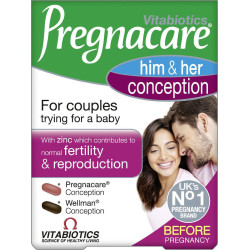 Vitabiotics - Pregnacare His & Her Conception - 60tabs