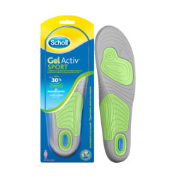 Scholl - Gel Activ Sport Ανατομικοί πάτοι με εξαιρετική άνεση για Αθλητικά παπούτσια Γυναικείοι - 1 ζευγάρι