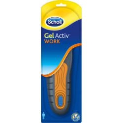 Scholl - Gel Activ Work Ανατομικοί πάτοι για σκληρά εργαζόμενα πόδια Ανδρικοί - 1 ζευγάρι