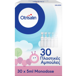 Novartis - Otrisalin  Αμπούλες Φυσιολογικού Ορού για Βρέφη και Παιδιά - 30x5ml